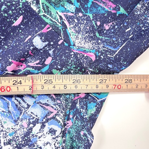 Vtg Sunderland of Scotland Weatherbeater Print Pullover Sz L Windbreaker Blue - Picture 9 of 11